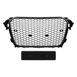 Audi A4 B8 Lift Atrapa zderzaka RS Look Czarna