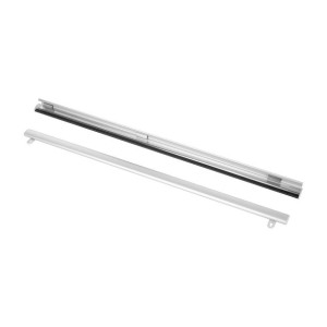 Listwa aluminiowa do zawieszania plakatu KLIP 2x70cm + przyssawka 45mm x2