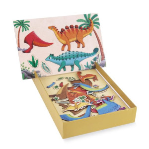 Apli Kids : Magnetyczna układanka Dinozaury