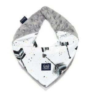 La Millou : Mięciutka apaszka BOHO ROYAL ARROWS GREY