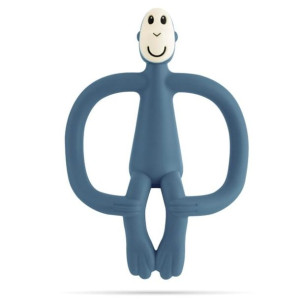 Matchstick Monkey : Velvet Navy Gryzak Masujący ze Szczoteczką