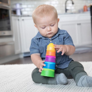 Fat Brain Toys : Bąbelki Dimpl Wieża