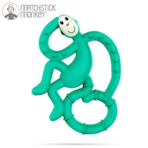 Matchstick Monkey : Mini Green  Gryzak Masujący
