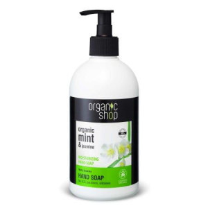Organic Shop : Mydło do rąk nawilżające Miętowy Jaśmin 500 ml