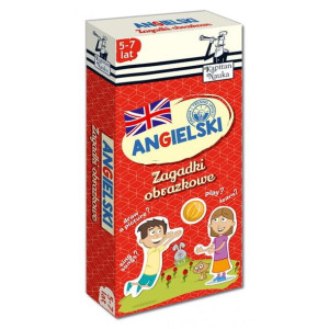 Kapitan Nauka : Zagadki obrazkowe Angielski 5-7 lat