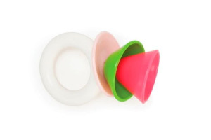 Kid O : Grzechotka Cones różowa