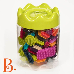B. Toys : Klocki jeżyki w słoju Stackadoos