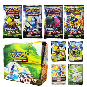 POKEMON Kolekcjonerskie Karty CROWN ZENITH 360 sztuk