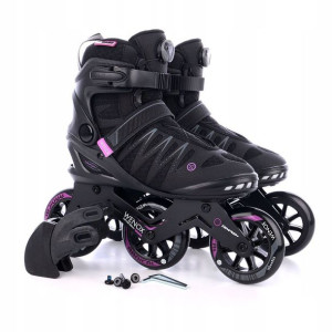 Rolki TEMPISH Wenox Top Lady czarne ABEC 9 100 39