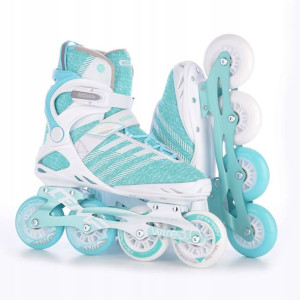 Rolki TEMPISH Wire 3.0 Lady błękitne ABEC 9 39