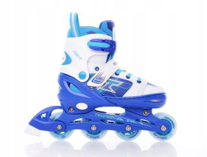 Rolki TEMPISH Swist Flash świecące koła blue 26-29