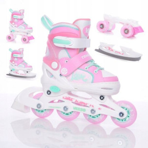 Wrotki Rolki TEMPISH Verso Triple II GIRL 34-37