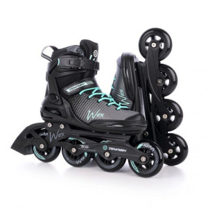 Rolki tempish Wox damskie fitness ABEC 7 TurQ 39