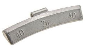 Ciężarek nabijany ALU Odważnik 40 Zn - 40 szt.