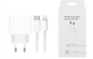 Ładowarka+kabel 20w Iphone Lightning Usb C 7 8 X Xr 11 12 13 14