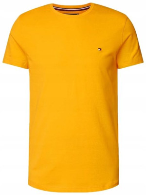 T-shirt męski żółty TOMMY HILFIGER klasyk M