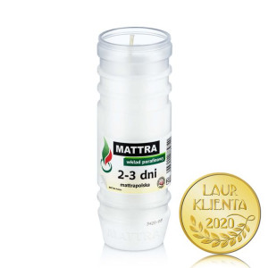 14cm Wkład parafinowy do zniczy MATTRA 3 dni P2