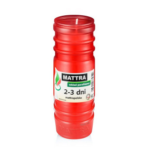 14cm Wkład parafinowy do zniczy MATTRA 3 dni P2c