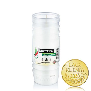 14cm Wkład parafinowy do zniczy MATTRA 3 dni P5