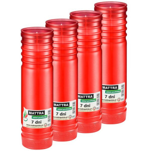 24cm Wkłady parafinowe MATTRA 7dni P9c (4szt)