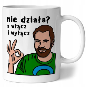 Kubek Dla Informatyka Programisty Prezent Śmieszny