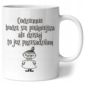 KUBEK Mała Mi PREZENT muminki śmieszne wzory 330ml