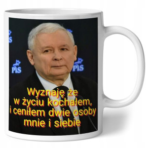 KUBEK Prezesa Prezent Jarosław Kaczyński pis MEM