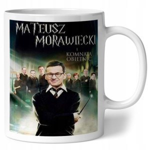 Kubek Prezent Premier Mateusz Morawiecki Śmieszny