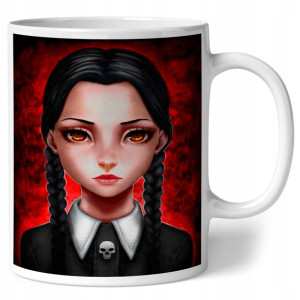 KUBEK Wednesday Addams SERIAL wensday Prezent 09