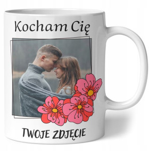 KUBEK ze zdjęciem WALENTYNKI CHŁOPAKA DZIEWCZYNY