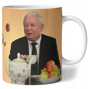 Kubek Prezent Prezesa Pis Kaczyński Jarosław 330ml