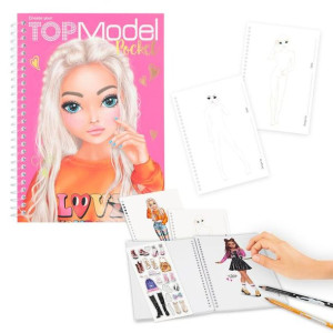 Szkicownik Kolorowanka TOP MODEL Kieszonkowa Książeczka