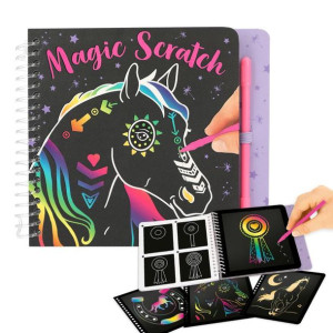 Zestaw kreatywy MISS MELODY Wydrapywanka Mini Magic Scratch