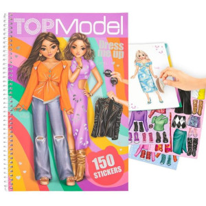 Zestaw kreatywny TOP MODEL Dress Me Up Big Kolorowanka z naklejkami