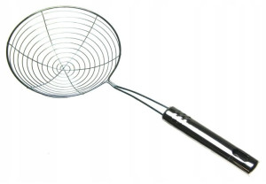 Cedzak, Sitko, Czerpak, Łyżka Do Pierogów, Frytek – Mały