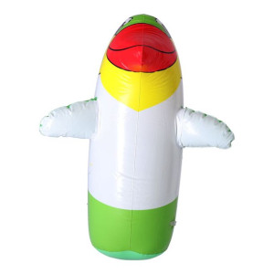 Dmuchany Worek Treningowy Dla Dzieci, Zabawka Dla Dzieci – Pingwin, 45 Cm.
