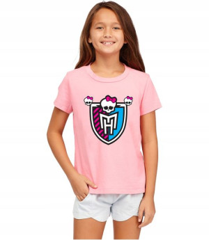 Koszulka Dziecięca 3-4 Monster High + Gratis Y6