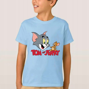 Koszulka Dziecięca 3-4 Tom And Jerry + Gratis Y6
