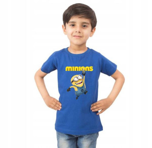 Koszulka Dziecięca 5-6 Minionki + Gratis Y6