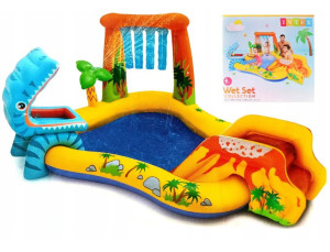 Dmuchany Basen Plac Zabaw Ogrodowy Dzieci Intex 249cm +gratis