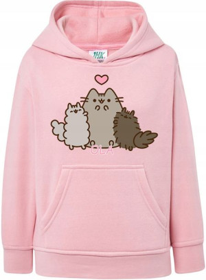 Bluza Dziecięca 5-6 Pusheen Cat Imię Prezent Y4
