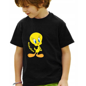 Koszulka T-shirt Dziecięca 5-6 Kanarek Tweety Y3