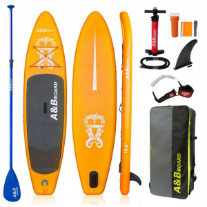 Deska SUP ogromny zestaw 320x82x15 do 130kg paddle