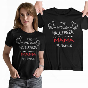 KOSZULKA DLA MAMY NA DZIEŃ MAMY Najlepsza mama na