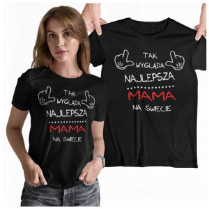 Koszulka Dla Mamy Na Dzień Mamy Prezent Dla Mamusi