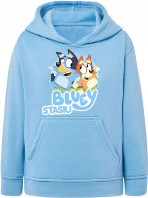Bluza Dziecięca 7-8 Blue Bluey Dzień Dziecka Y5