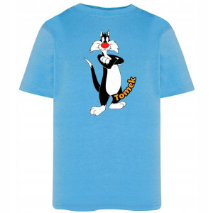 Koszulka T-shirt Dziecięca 3-4 Kot Sylwester Y3