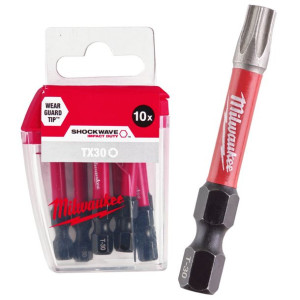10x BIT udarowy TX30x50mm 1/4 Shockwave Milwaukee