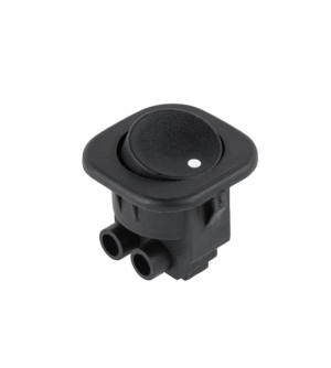 Przełącznik przycisk wyłącznik złącze RS-101-7C T-120 czarny PRK0009A
