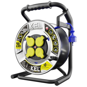 Przedłużacz bębnowy 20m 3x1,5mm H07BQ KEL W-99247
